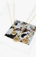 Luxe Initial Halo Necklace