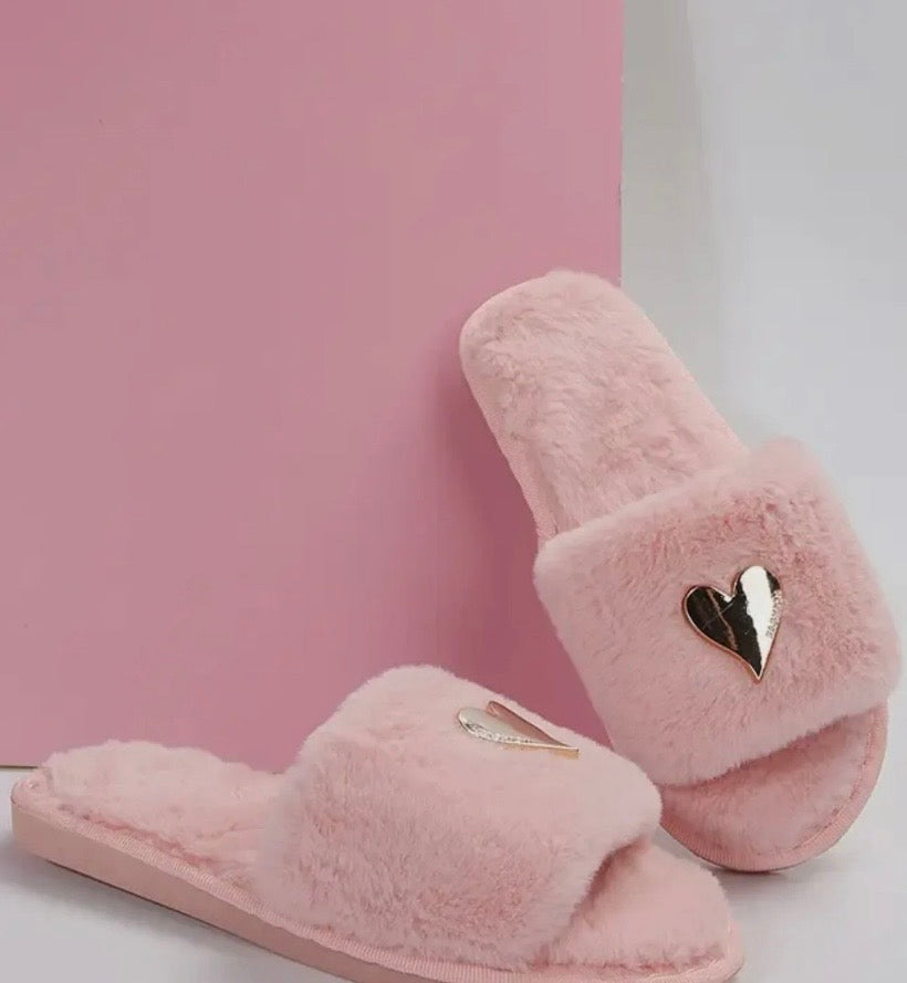 Toe-tally In Love Slippers