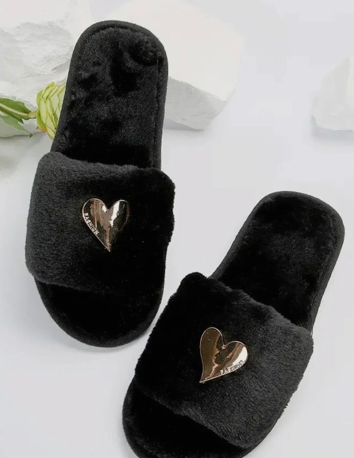 Toe-tally In Love Slippers