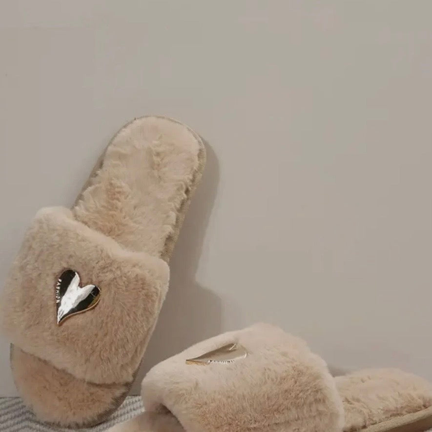 Toe-tally In Love Slippers